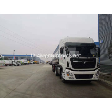 น้ำนม 40CBM 45CBM อลูมิเนียมอัลลอยด์เรือบรรทุกน้ำมัน Semitrailer